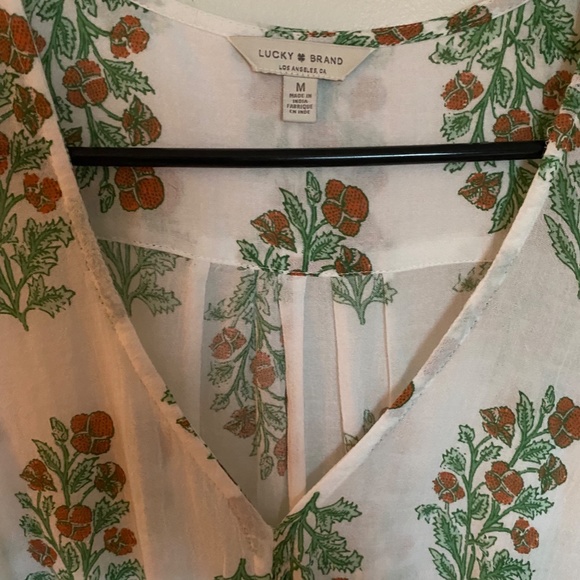 Lucky Brand White Linen Dress NWOT - Picture 4 of 8